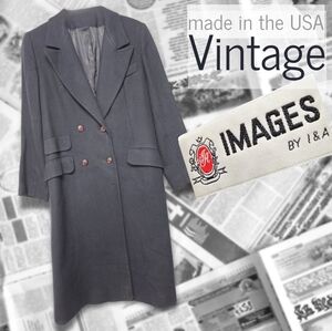 Vintage Wool Trench Car Coat